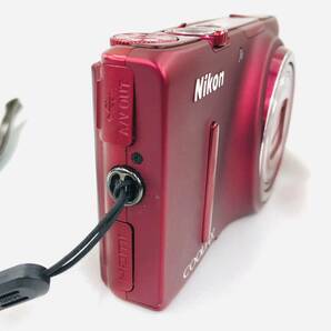 Nikon coolpix S9500 デジカメ レッド 通電ok 現状品 C5の画像4