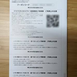 JR東日本 株主優待割引券(4割引) 1枚 未開封+株主サービス券冊子の画像4