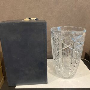  crystal стекло ваза 