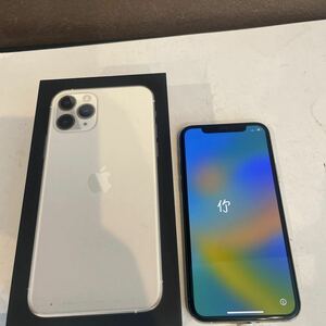 iPhone 11PRO 64GB IMEI353837100562444 利用判定○ 初期化済み SIMロックあり　ドコモ　バッテリー容量89% 裏面破損現状品　初期化済み