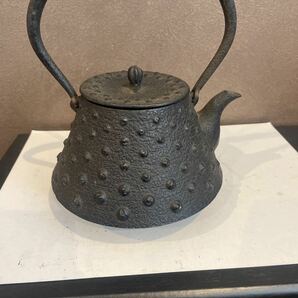 南部鉄器 茶道具 鉄瓶 の画像7