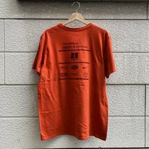 USED USA古着 ナイキ オレンジ プリントTシャツ 半袖Tシャツ THE NIKE TEE アメリカ古着 vintage ヴィンテージ Lサイズ スポーツ ブランド_画像3