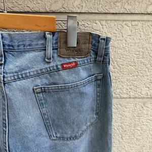 USED USA古着 Wrangler デニムパンツ ジーンズ ジーパン ラングラー アメリカ古着 vintage ヴィンテージ 36 × 32 ブルーデニム