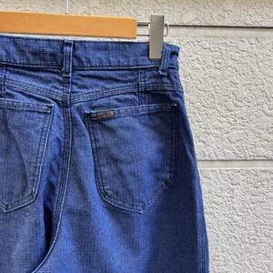 80s 90s USA製 Lee コットンパンツ テーパード デザインパンツ リー アメリカ製 古着 vintage ヴィンテージ Mサイズ デニムパンツ