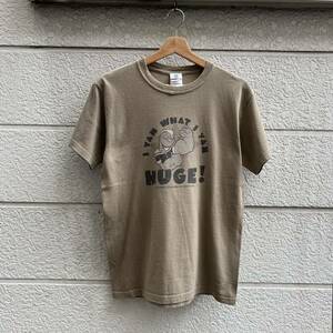 USED USA古着 ポパイ プリントTシャツ 半袖Tシャツ UNIVERSAL Orland's オリーブ カーキ アメリカ古着 vintage ヴィンテージ Sサイズ