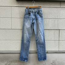 70s USA製 リーバイス 505 デニムパンツ ジーンズ ストレート Levi's 42TALON ボタン裏 5 アメリカ製 古着 vintage ヴィンテージ 27 34_画像2