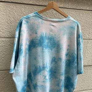 USED USA古着 タイダイ プリントTシャツ 不思議の国のアリス LIQUID BLUE リキッドブルー アメリカ古着 vintage ヴィンテージ XXLサイズの画像5