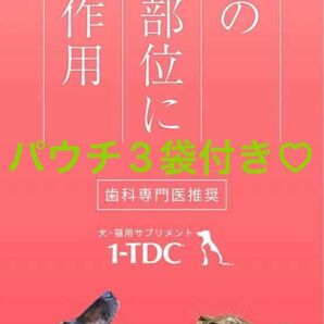 ☆オマケ付き☆猫ちゃんワンちゃんの口内ケアに★ワンティーディーシー6粒【定価6000円】