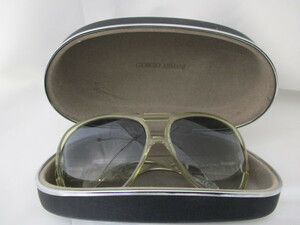 [ used ]GIORGIO ARMANIjoru geo Armani sunglasses GA764/S 62*13 120