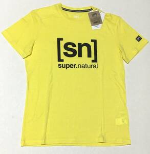 SN スーパーナチュラル　Tシャツ　半袖　S（M）　イエロー