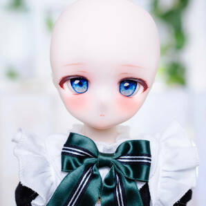 『ねねこ』 DDH-01 カスタムヘッド SW肌（セミホワイト）+レジンアイ3種（難あり） ドルフィードリーム MDD Mini Dollfie Dreamの画像9