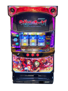  pachinko slot machine apparatus * slot machine . iron castle. ka spring li* standard set all member panel 
