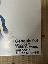 【当時物】【超美品】新世紀エヴァンゲリオン　B2　ポスター　惣流・アスカ・ラングレー　折り目なしピン跡なし_画像5