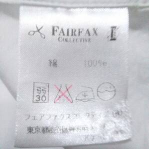 15|38（メンズＳ相等▽Psycho Bunny サイコバニー▽ボタンダウン長袖シャツ／白、白黒ギンガム切替／日本製の画像8