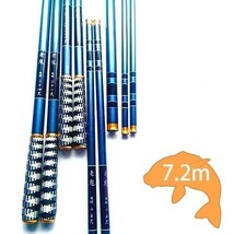 1円~ 720 渓流竿 超硬 振出 仕舞寸法約74cm カーボンロッド 老鬼 ヤマメ アマゴ イワナ ニジマス ハヤ メバル等に 渓流釣り 4o_画像2