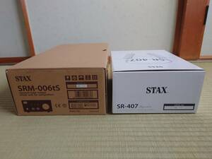 （中古美品）STAX SRS-4170 （ドライバーユニット SRM-006ts + イヤースピーカー SR-407）