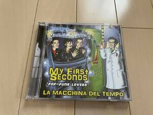 ★My First Seconds『La Macchina Del Tempo』CD★pop punk/manges/queers