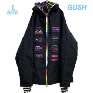 GUSH ガッシュ レインボージップ スノボジャケット 冬 B8954