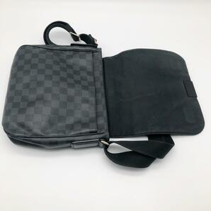 【鑑定済】LOUIS VUITTON ルイヴィトン ダミエグラフィット ディストリクトPM メッセンジャー ショルダーバッグ N41260の画像4