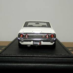 イグニッションモデル IG0037 1/43 Nissan SKYLINE 2000 GT-R （KPGC110） Whiteの画像9