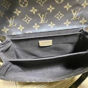 【美品】 LOUIS VUITTON ルイヴィトン ポシェット メティスMM M44875 モノグラム ハンドバッグ ショルダーバッグ 2way ブラウンの画像8