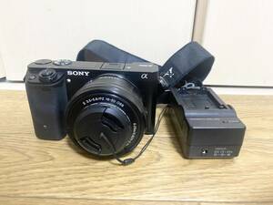 【used品】 SONY α6000 ILCE-6000 SELP1650 E 3.5-5.6/PZ 16-50 OSS ミラーレス一眼カメラ レンズ