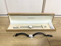 【現状品】OMEGA DE VILE　オメガ　デビル　GUCCI　グッチ　9000L　レディース　クオーツ　腕時計　不動品_画像1