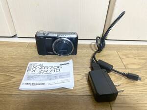 【used品】CASIO EXILIM HS EX-ZR700 デジタルカメラ デジカメ バッテリー付属