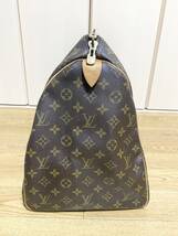 【良品】LOUIS VUITTON ルイヴィトン モノグラム キーポル55 ボストンバッグ M41424 旅行 出張 ビジネス_画像4