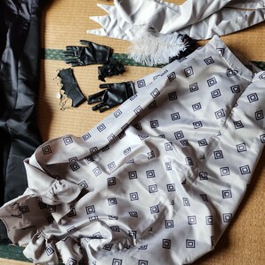 FGO 英霊正装 マリー・アントワネット XL,サイズ 一円スタートコスプレ衣裳 なめらかなグレー衣裳はリボンも。合革パーツの画像5