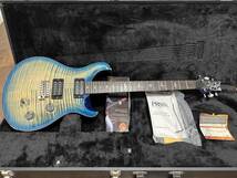 PRS ポールリードスミス CUSTOM24 10TOP BLUE BURST 3-WAY トグル　タップスイッチ付き_画像1