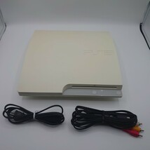 【まとめ対応可】 PS3 3000 本体 CECH-3000a プレイステーション3 ソニー PlayStation3 ホワイト SONY _画像1