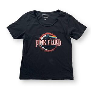 ピンクフロイド レディース 半袖 Tシャツ 狂気 プリント バンドT Tシャツ