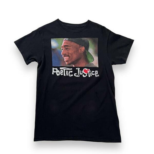 2pac 2パック フォト Tシャツ ビギー ヒップホップ 黒 ラップ S