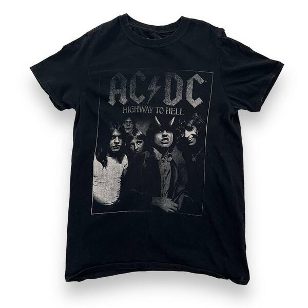 ACDC ハイウェイトゥヘル ジャケ写 Tシャツ オフィシャル 古着 S 半袖