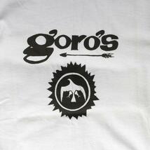 新品 90年代 90's goro's ゴローズ Ｔシャツ 白 M 初期_画像3