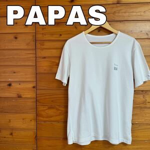 パパス　tシャツ 白