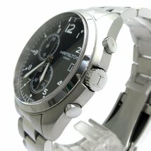 1円 ハミルトン カーキ アビエーション パイオニア パイロット クロノ メンズ H765120 時計 クォーツ HAMILTON KHAKI AVIATION H76512133_画像3