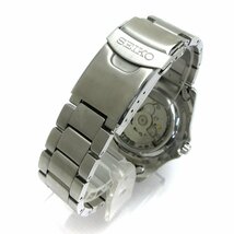 １円 セイコー セイコー5 スポーツ オート メンズ 黒文字盤 7S36-03C0 時計 SEIKO 自動巻き 箱 SNZF17K1_画像7