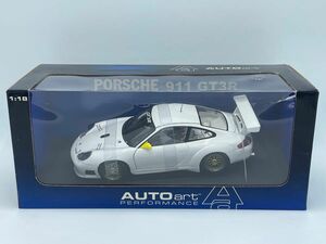 AUTOart オートアート 1/18 PORSCHE 911 GT3R ポルシェ911 GT3R ホワイト