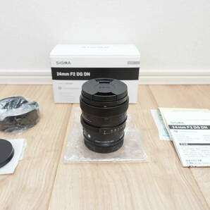 新品同様 超美品 シグマ 24mm F2 DG DN Contemporary ライカLマウント用 (フルサイズ対応）  単焦点レンズ SIGMAの画像1