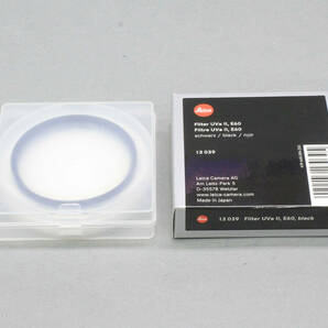【69-1】LEICA Filter UVa Ⅱ E60 ライカフィルター UV 60mmの画像1