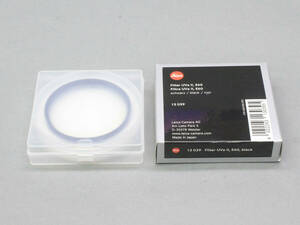 【69-1】LEICA Filter UVa Ⅱ　E60　ライカフィルター　UV　60mm