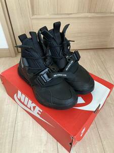 【送料無料】NIKE AIR FORCE 270 UTILITY ナイキ エアフォース 270 ユーティリティ 24cm レディース 黒