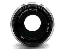 【C 難有品】SONY E 55-200mm F4.5-6.3 OSS SEL55210S シルバー ソニー ズームレンズ_画像7