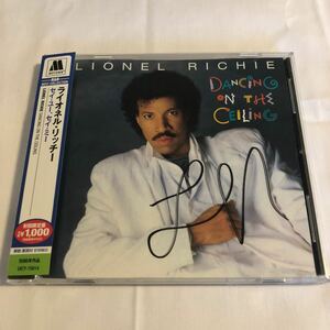  【サイン入り】ライオネル・リッチー／セイ・ユー、セイ・ミー　lionel richie