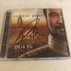 【サイン入り】george duke/deja vu ジョージ・デューク