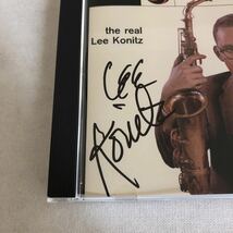 【サイン入り】リー・コニッツ／リアル・リー・コニッツ　lee konitz_画像3