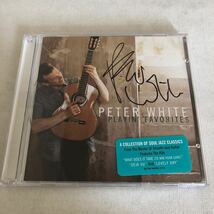 【サイン入り】peter white/playin' favorites ピーター・ホワイト_画像1