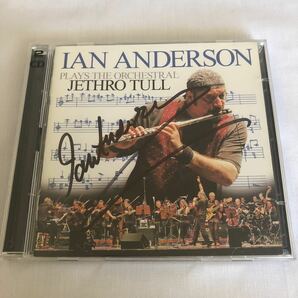 【サイン入り】ian anderson/plays the orchestral jethro tull ジェスロ・タル イアン・アンダーソンの画像1